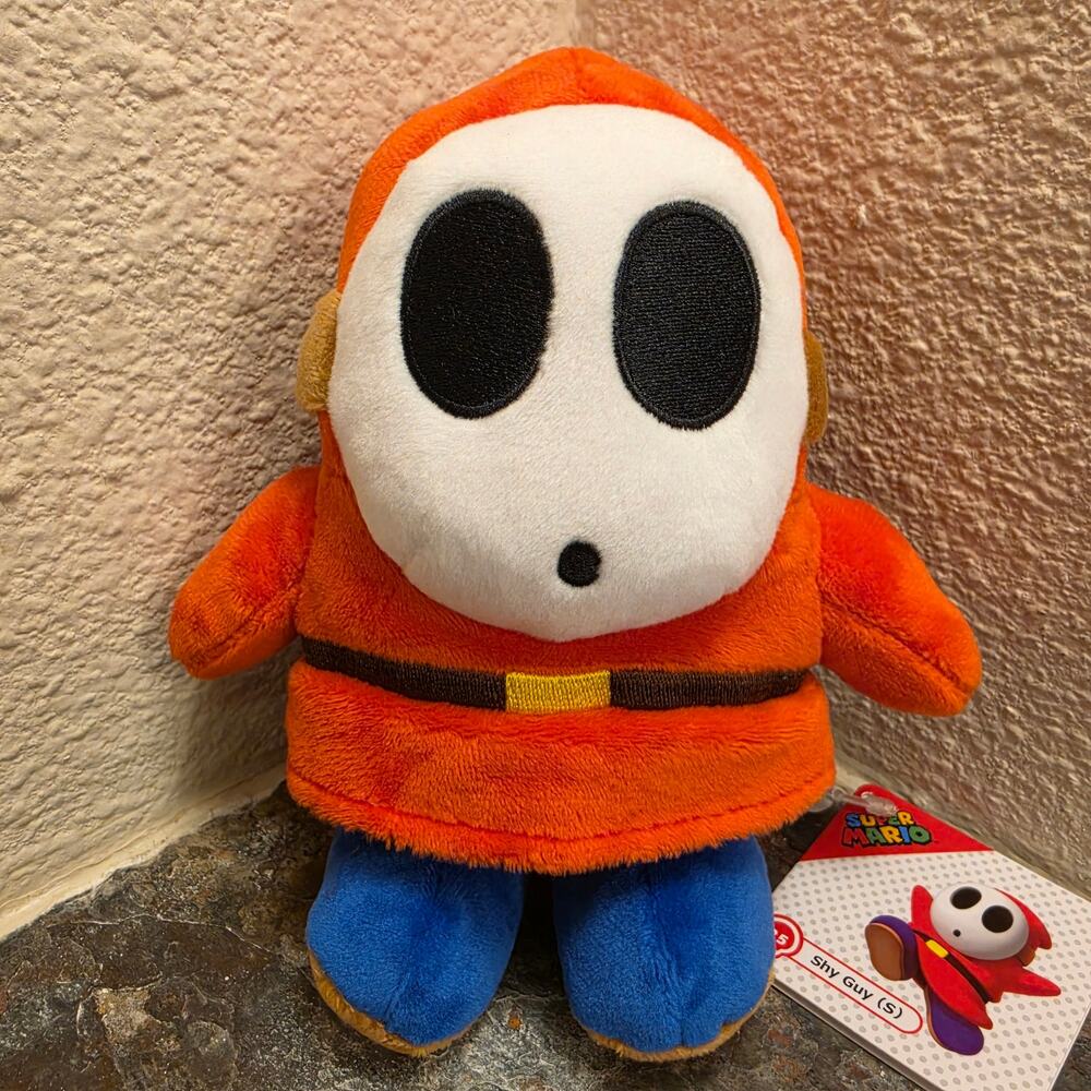 Plush - Shy Guy 6-inch (NEW) - Super Mario - Nintendo